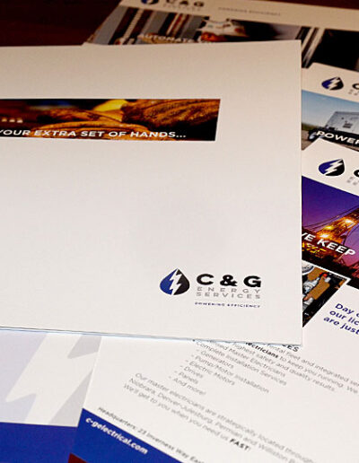 C&G Energy Services – Pocket Folder Brochure